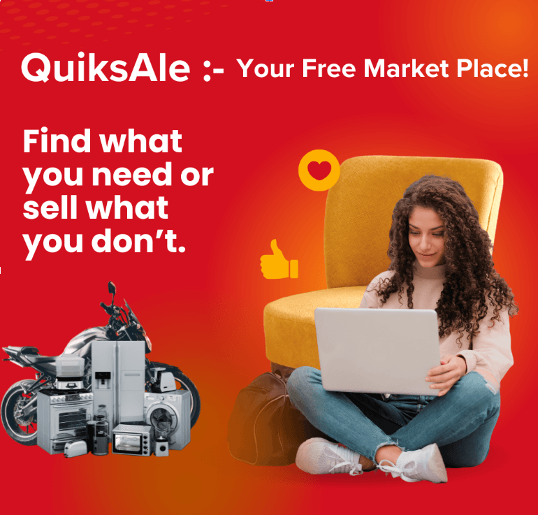 Buy & Sell on QuiksAle – Your Trusted Marketplace for Verified Second-Hand Products