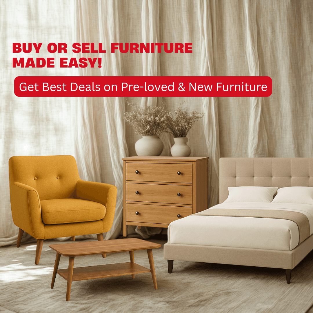Buy Second Hand Furniture Online - Cheap, Stylish & Sustainable with QuiksAle